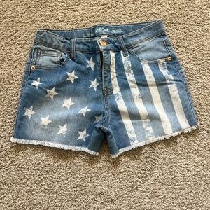 Cat and Jack girls denim shorts
